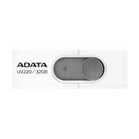 MEMORIA ADATA 32GB USB 2.0 UV220 RETRACTIL BLANCO-GRIS MEMORIA ADATA 32GB USB 2.0 UV220 RETRACTIL BLANCO-GRIS